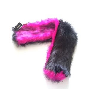 Brand New Juicy Couture Faux Fur Infinity Scarf